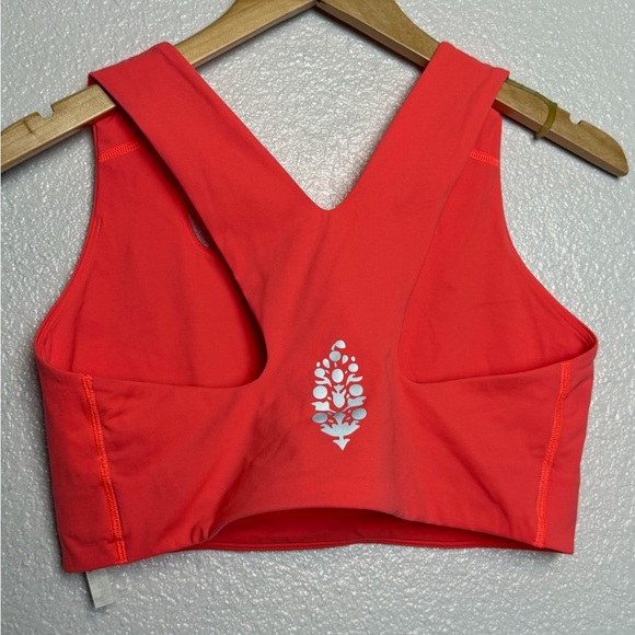 Free People Movement Win Win Bra orange Size Large - Picture 3 of 6